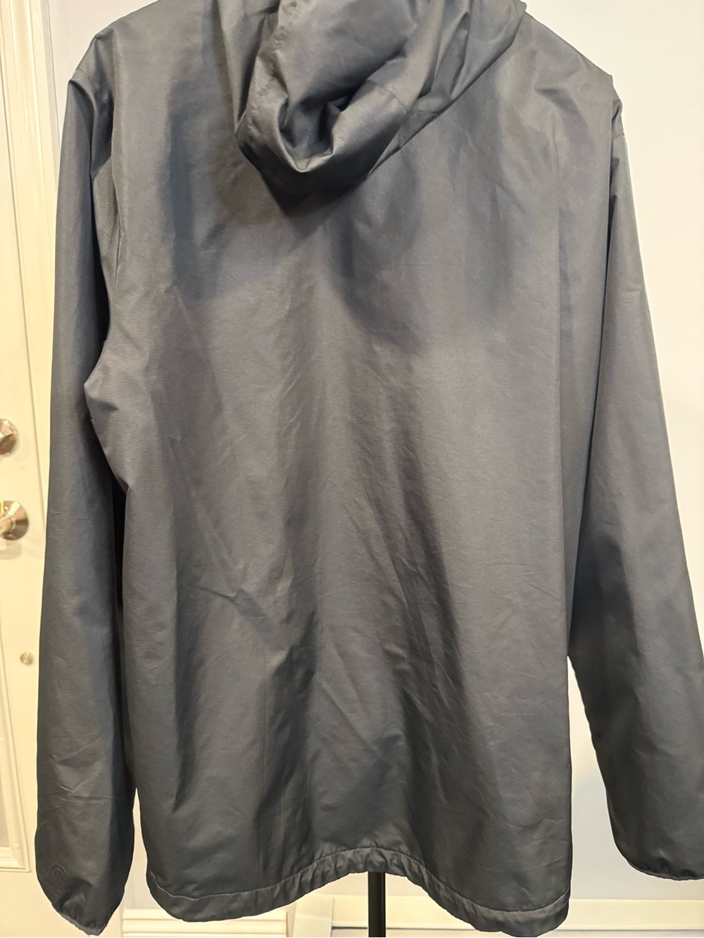 C9 by Champion Men's Hooded Raincoat in Charcoal Gray
